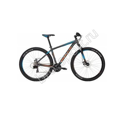 Велосипед Bulls Wildtail Disc 29 (2017) grey matt (cyan/orange)