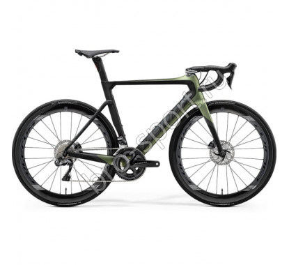 Велосипед Merida Reacto 8000-E SilkFogGreen/Black 2020